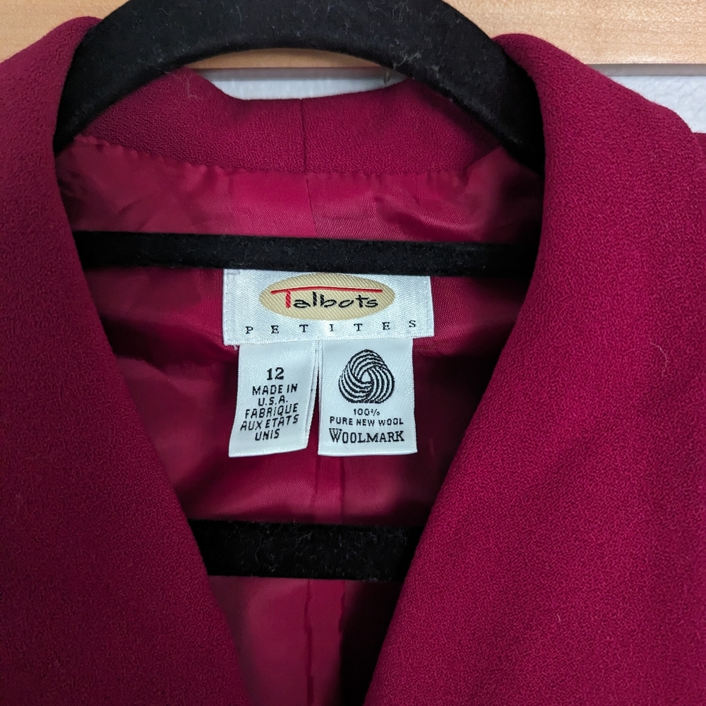 Raspberry Matching Suit Set - image 2